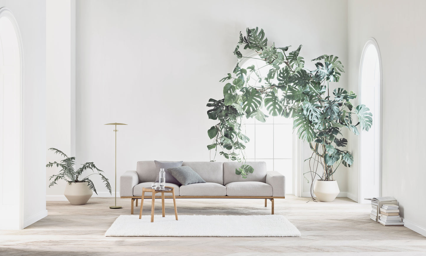Bolia Reflection vloerlamp Grey