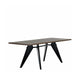 Vitra EM Eettafel 260x90 cm mass donker eiken