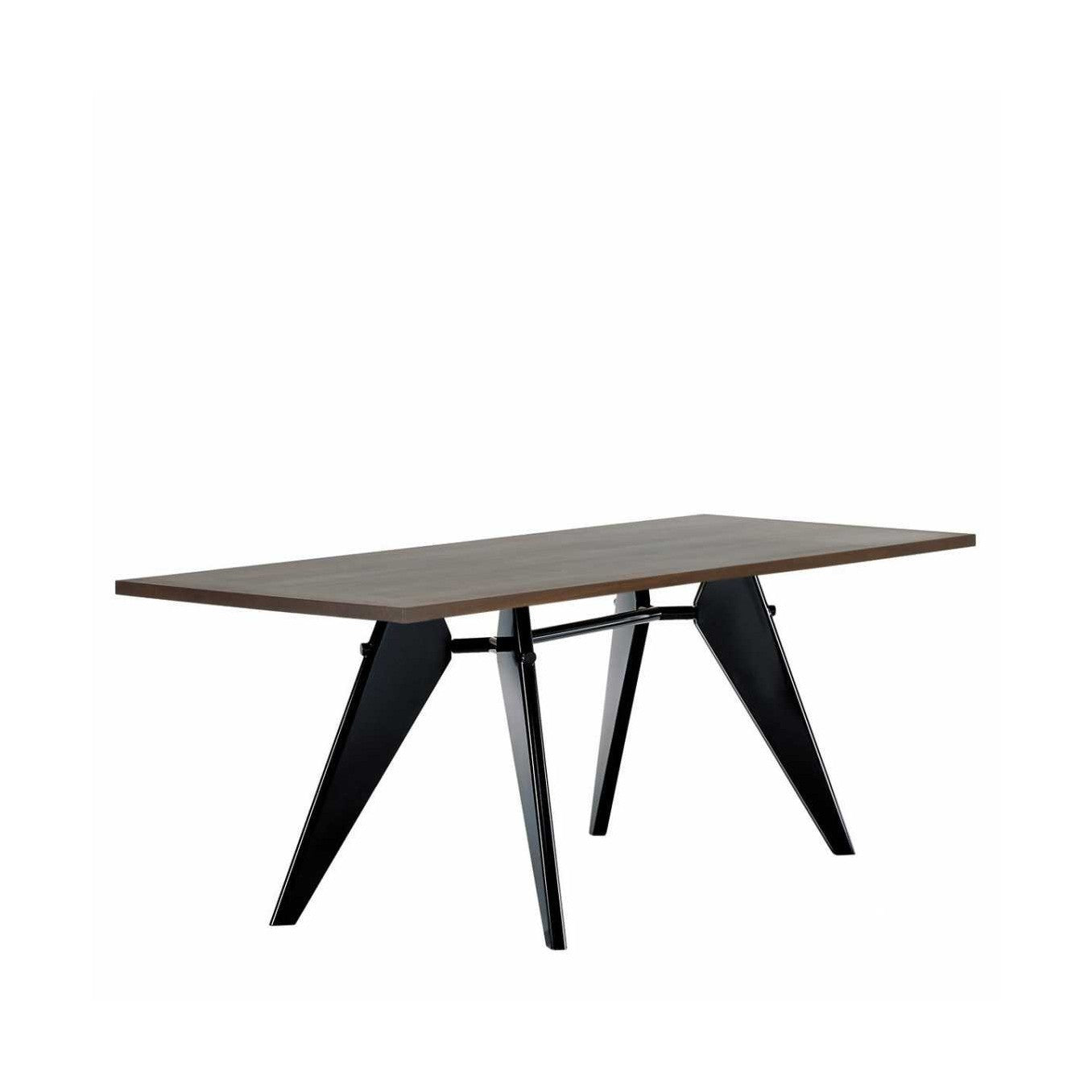 Vitra EM Eettafel 220x90 cm mass donker eiken