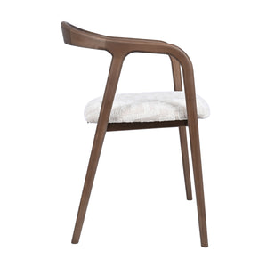 HelloChair HC116 Esby eetkamerstoel met arm beuken weatherd Rural Cream