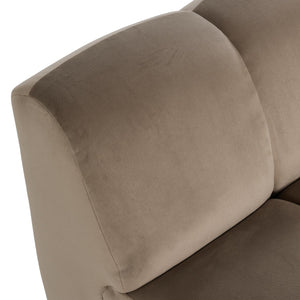 WOOOD Mojo 1-zits bank velvet Khaki