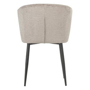 WOOOD Luse eetkamerstoel velvet Beige