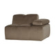 WOOOD Mojo 1-zits bank arm rechts velvet Taupe
