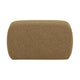 WOOOD Mojo Base poef bouclé Geel/Bruin