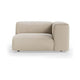 HKliving Flake bank right 1,5-seat Corduroy Rib Hay