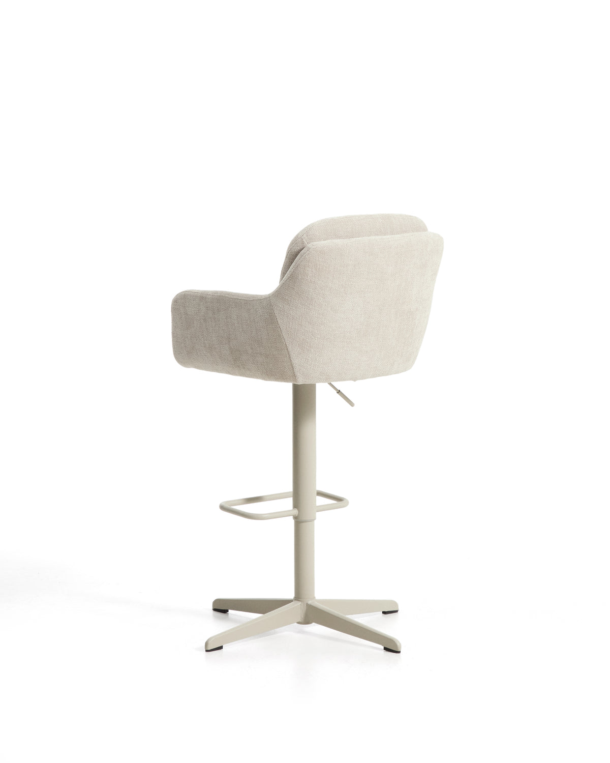 Kave Home Lexa verstelbare barkruk Beige