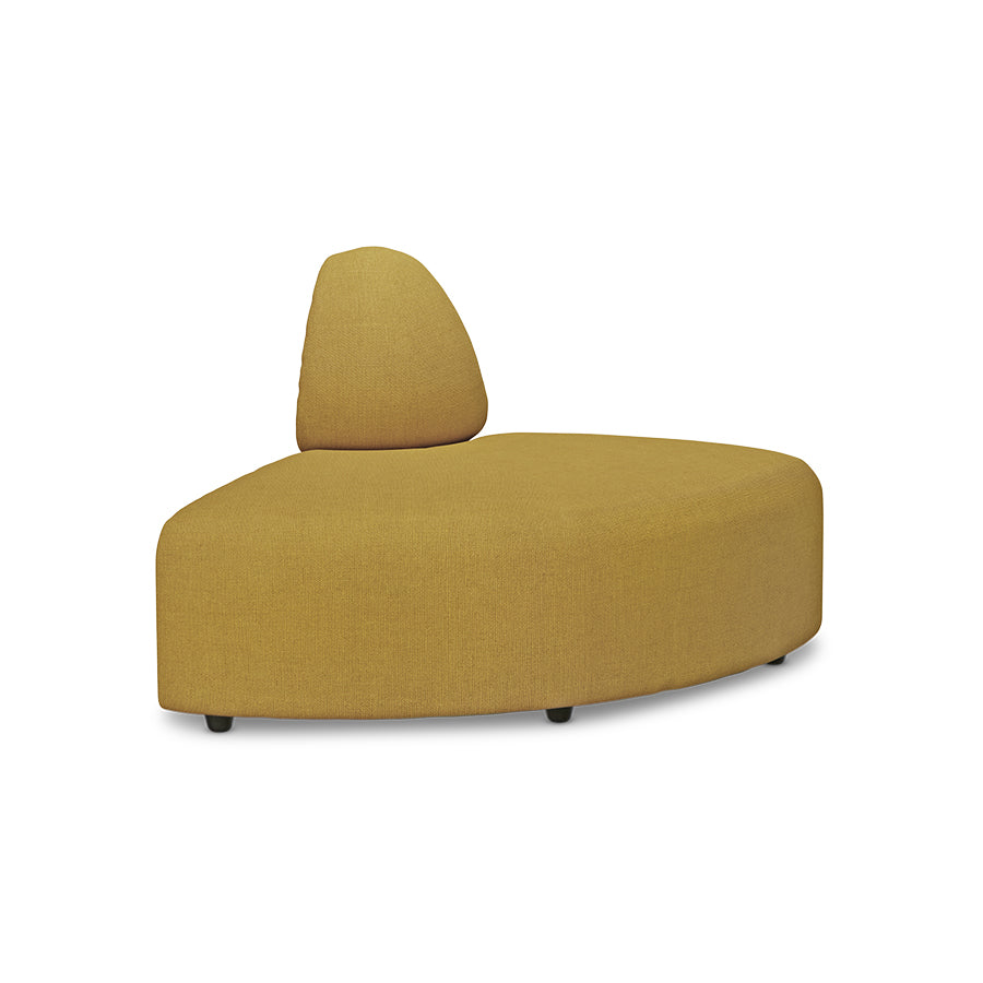 HKliving Jax bank angle Linnen Burnt Ochre