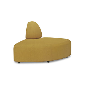 HKliving Jax bank angle Linnen Burnt Ochre