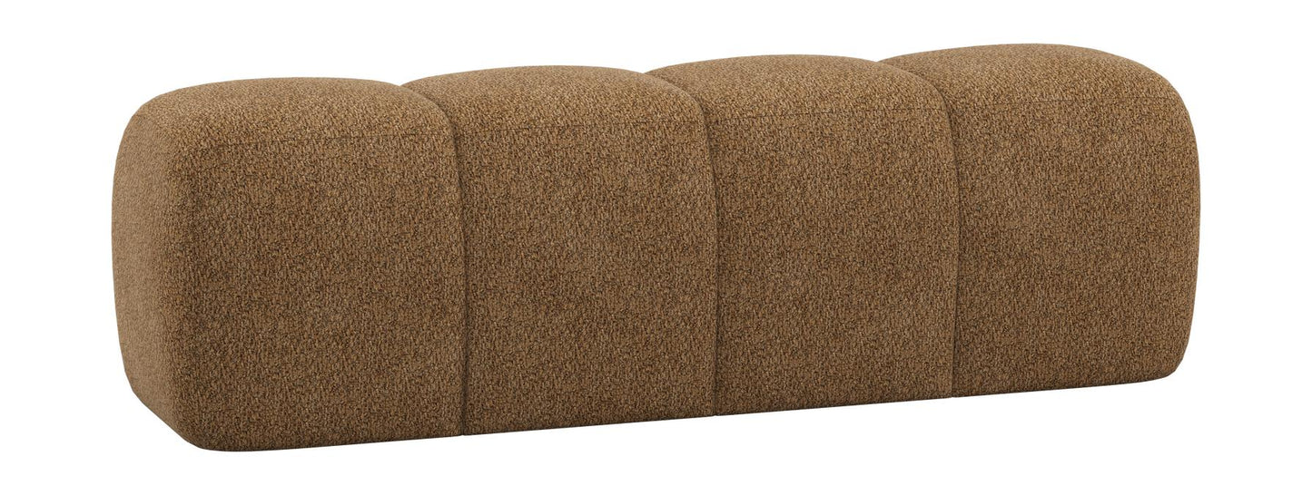WOOOD Mojo eetbank 164 cm Wollig Honinggeel