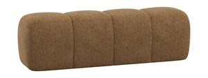 WOOOD Mojo eetbank 164 cm Wollig Honinggeel