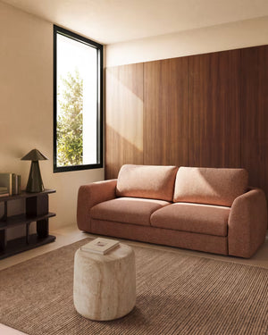 Kave Home Vera 4-zits slaapbank 240cm Terracotta