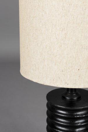 Dutchbone Yalu tafellamp Zwart