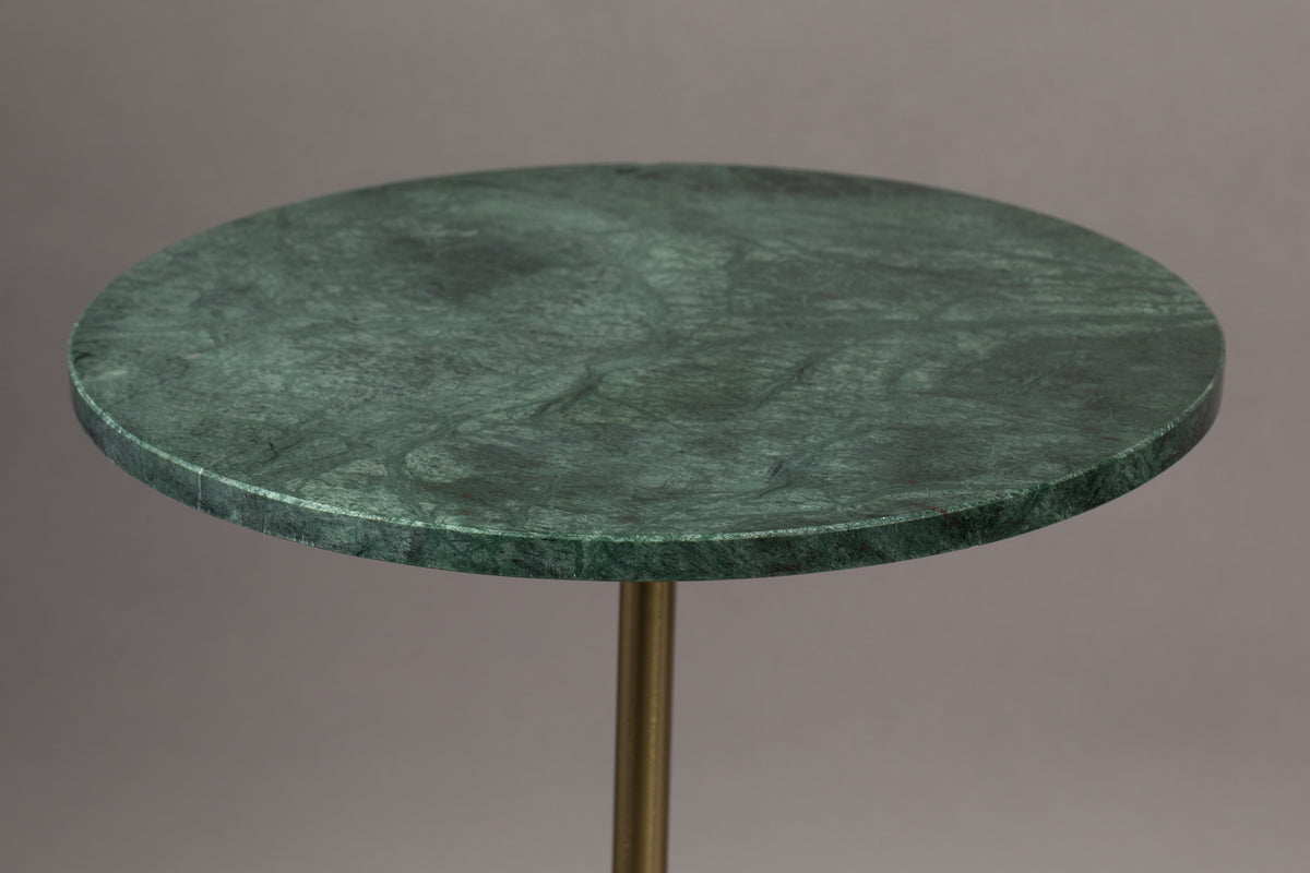 Dutchbone Gunnar bijzettafel Groen en Goud