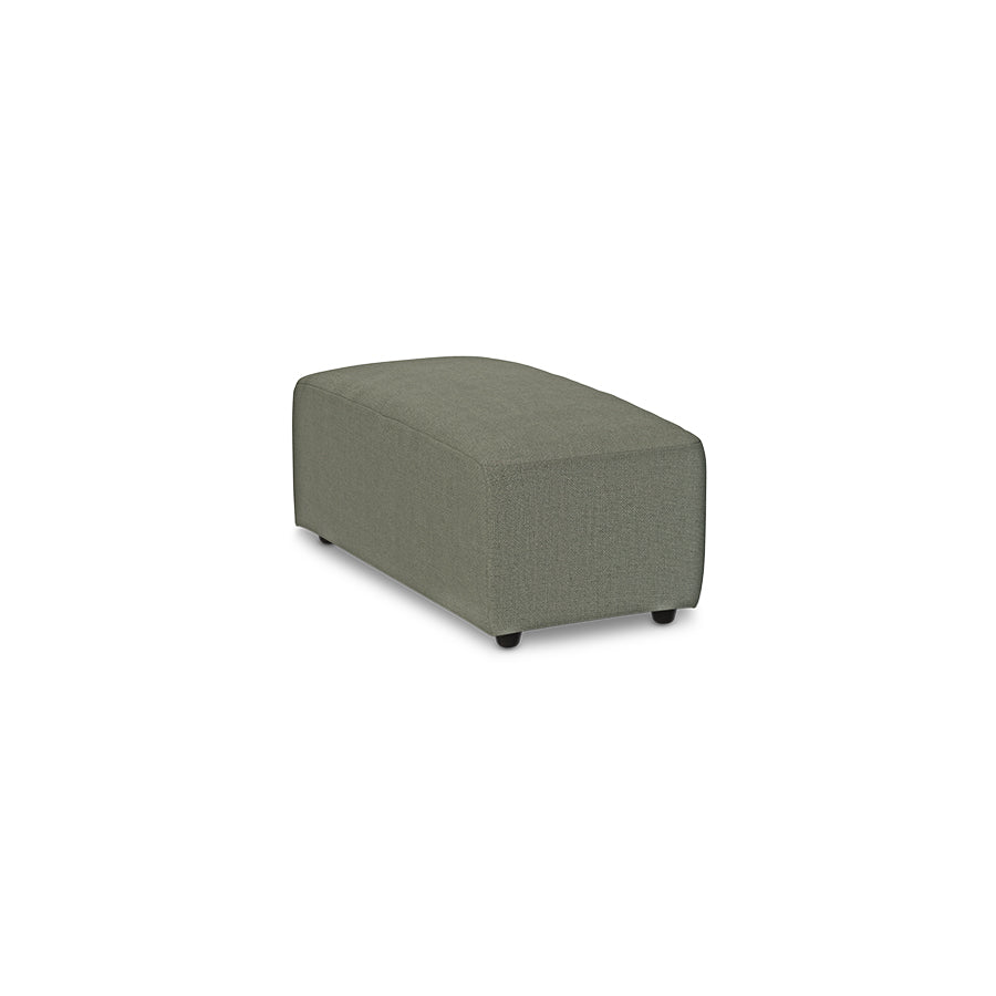 HKliving Jax hocker small Linen Army Green