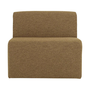WOOOD Mojo Base 1-zits bank Bouclé Geel/Bruin