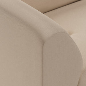 HKliving Vint bank left Knotted Beige