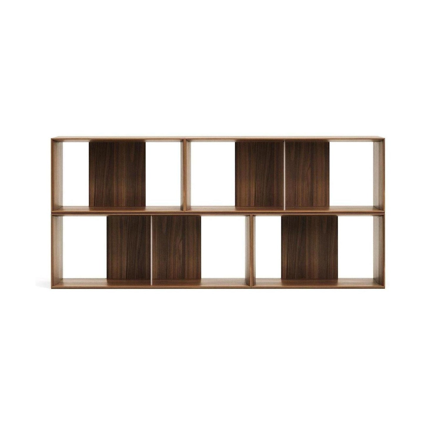 Kave Home Litto kast 4 modulaire planken walnoot