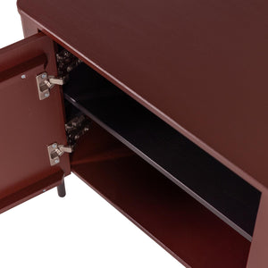 WOOOD Gunnar tv-meubel 154 cm Bordeauxrood