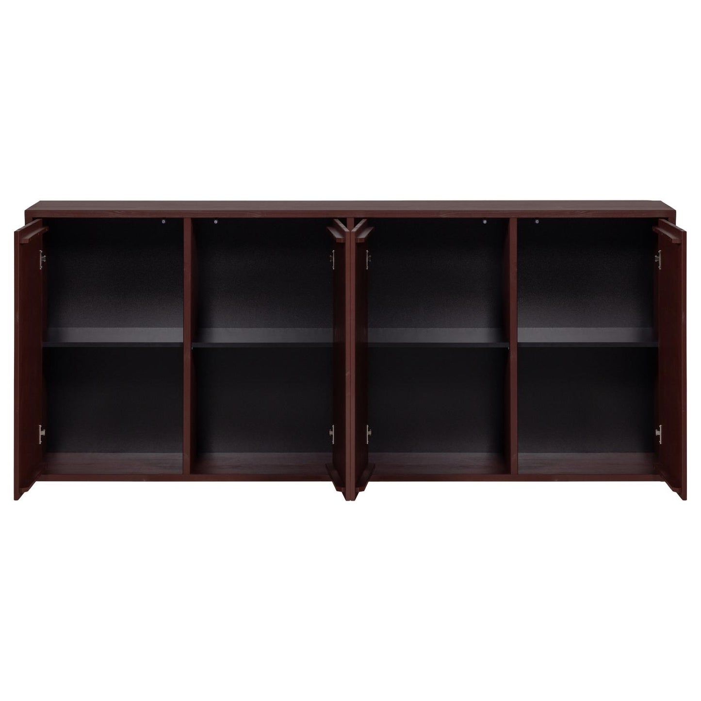 WOOOD Merel dressoir Bordeauxrood