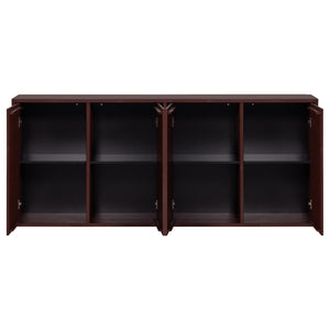 WOOOD Merel dressoir Bordeauxrood