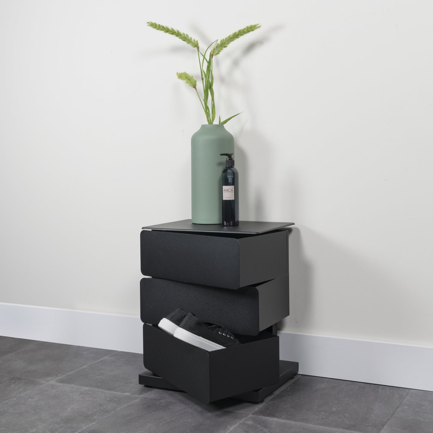 Spinder Design Joey 3 ladekast Zwart