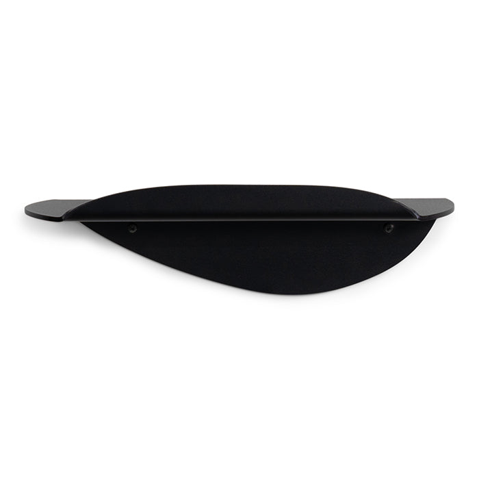 Spinder Design Pipa Bottom wandplank Zwart
