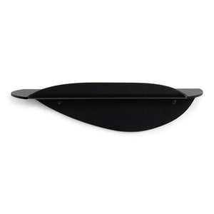 Spinder Design Pipa Bottom wandplank Zwart
