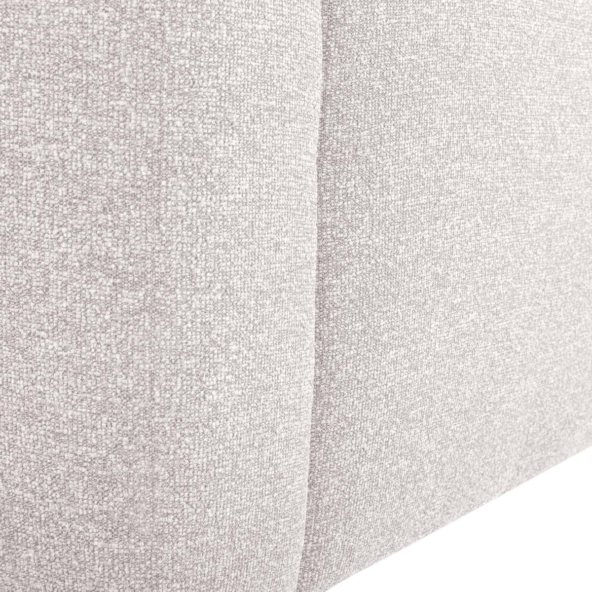 WOOOD Mojo Base 1-zits bank arm rechts bouclé Ecru