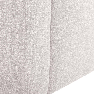 WOOOD Mojo Base 1-zits bank arm rechts bouclé Ecru