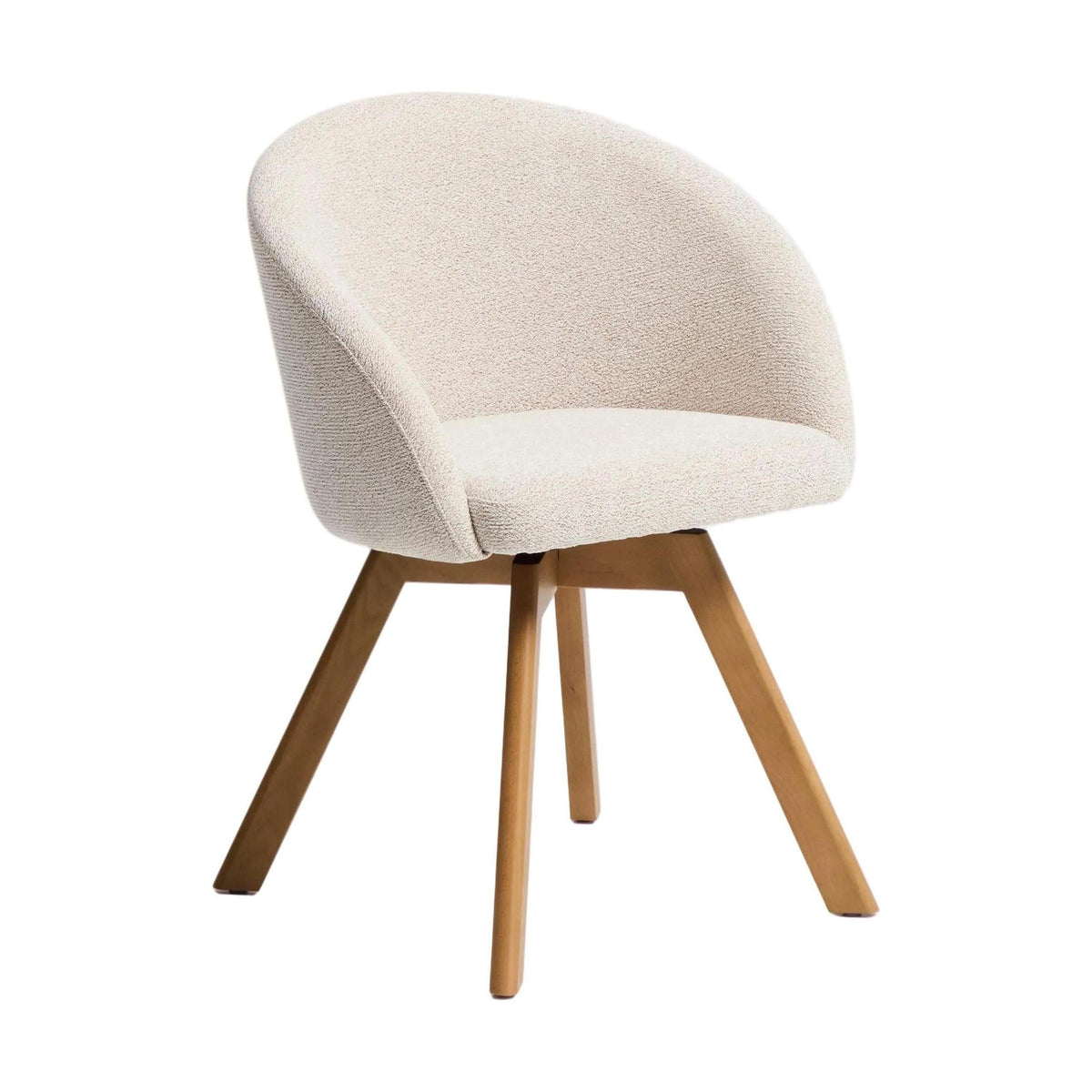 Kave Home Marvin eetkamerstoel chenille Beige