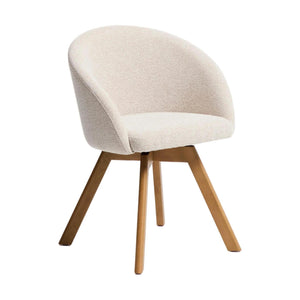 Kave Home Marvin eetkamerstoel chenille Beige