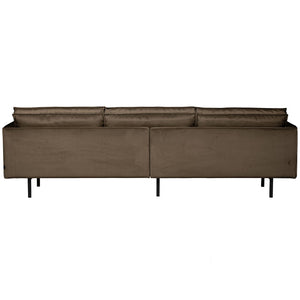 WOOOD Rodeo 3-zits bank velvet Taupe
