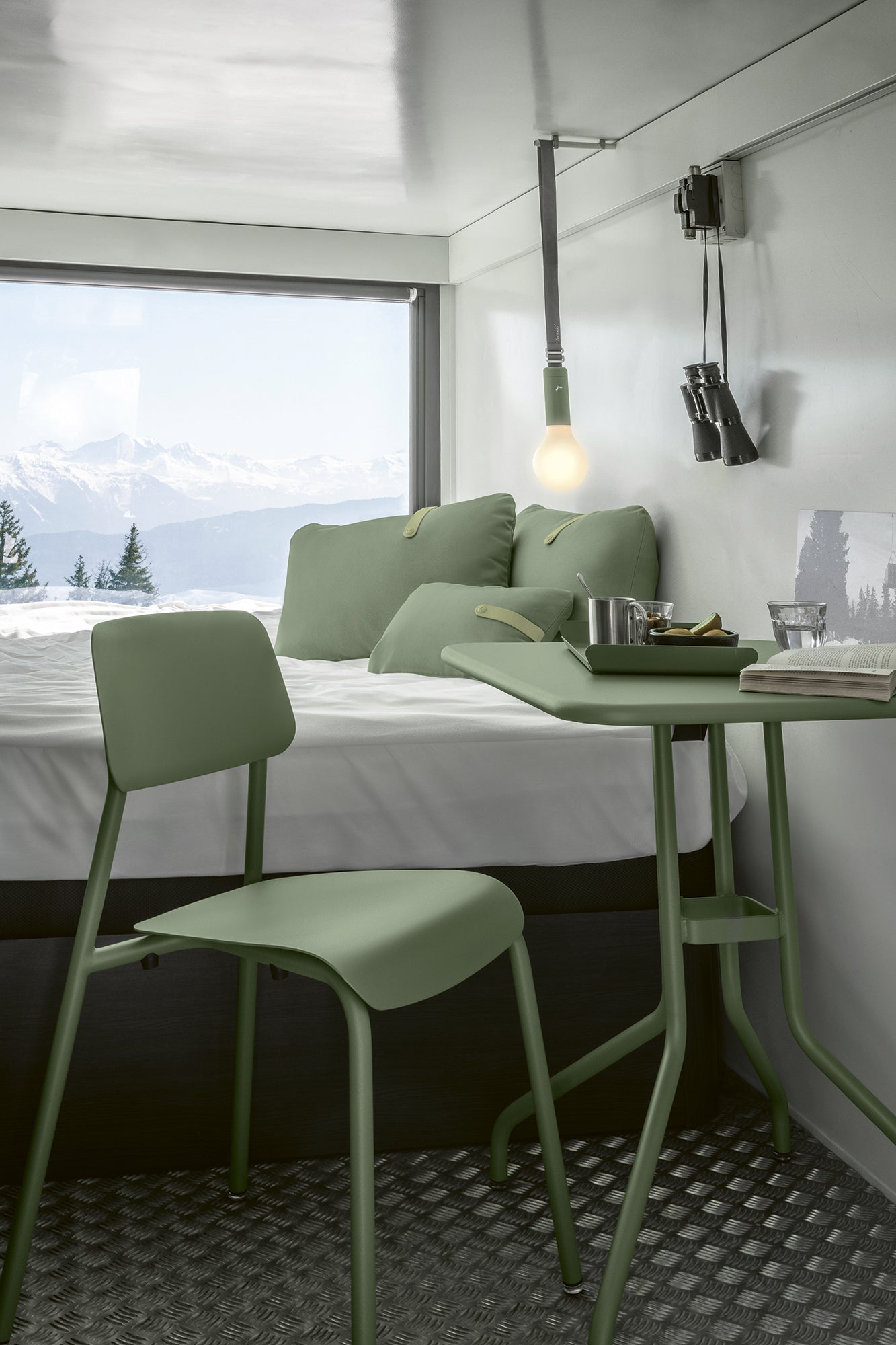 Fermob Studie tuinstoel Acapulco blue