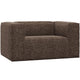 WOOOD Bean fauteuil Bruin Melange