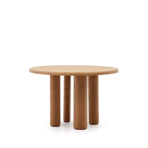 Kave Home Mailen eettafel Ø120 cm Naturel