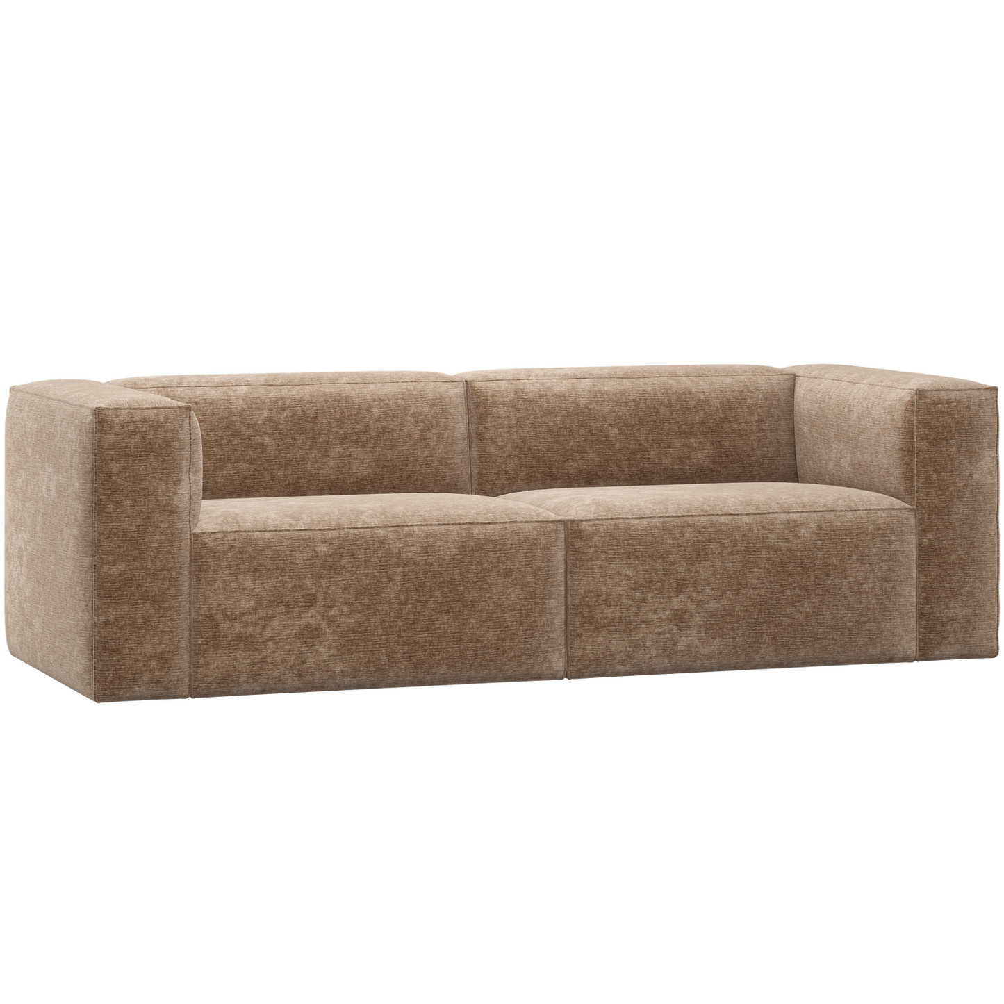 WOOOD Bean 3,5-zits bank Chenille Velvet Taupe