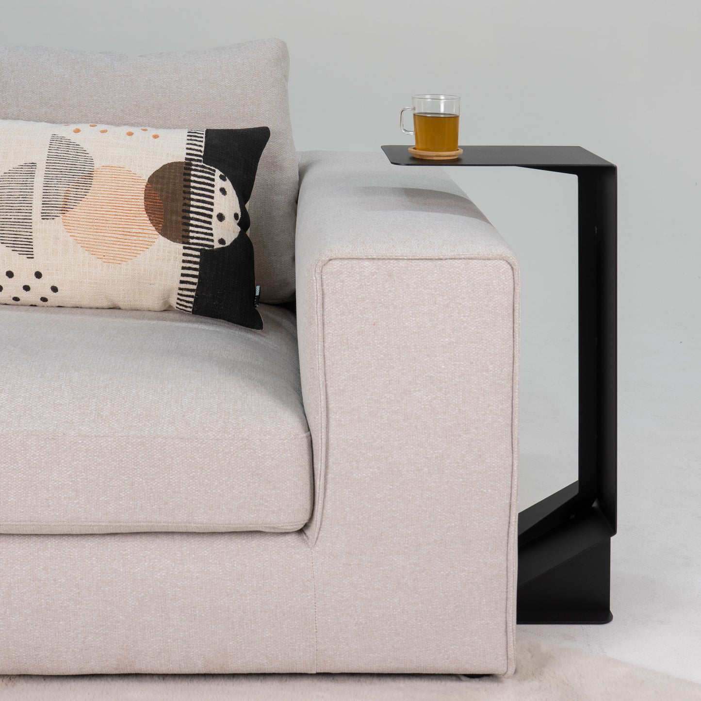 Spinder Design Bruce bijzettafel Zwart
