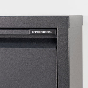 Spinder Design Billy 3 schoenenkast Zwart