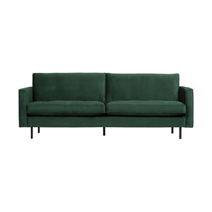 WOOOD Rodeo Classic 2,5-zits bank velvet Bosgroen