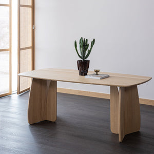 WOOOD Veere eettafel 180x100 cm Naturel