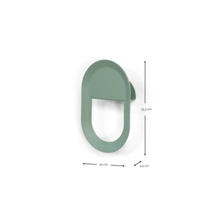 Spinder Design Coucou wandhaak Dusty Green