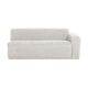 WOOOD Mojo Base 2-zits bank arm rechts wollig Ecru