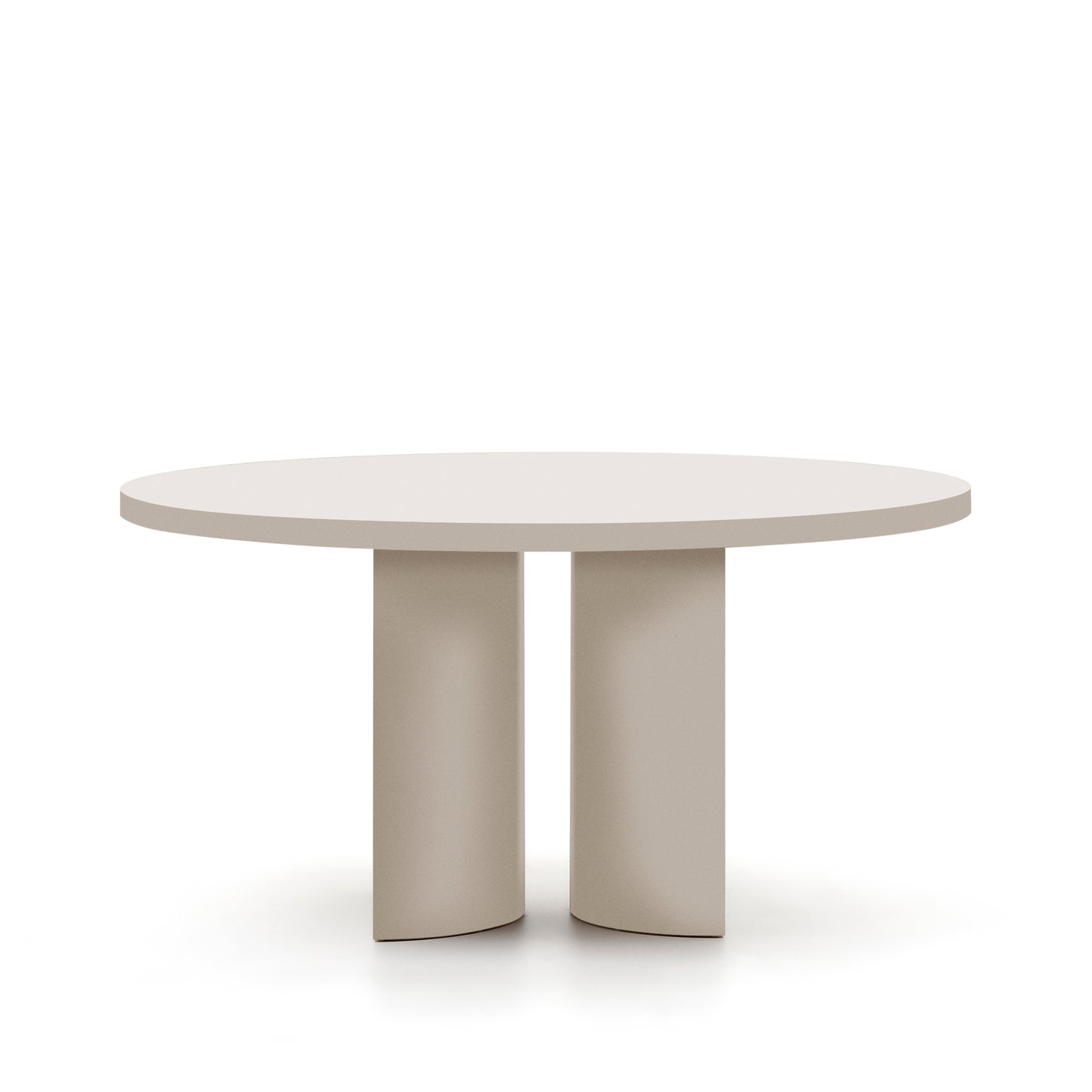 Kave Home Nealy eettafel Ø150 cm White