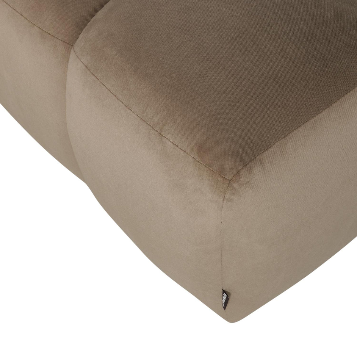 WOOOD Mojo eetbank 164 cm velvet Khaki