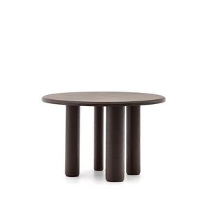 Kave Home Mailen eettafel Ø120 cm Black