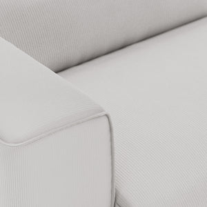 HKliving Flake bank left XL Corduroy Rib Cream