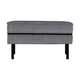 WOOOD Rodeo hocker Zwart/Grijs