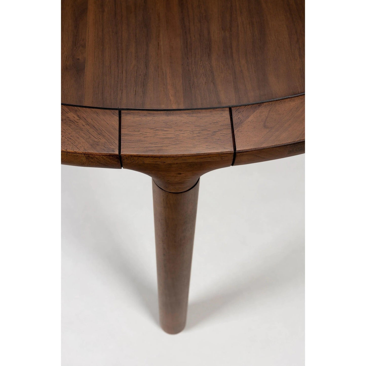 Zuiver Storm eettafel Ø128 cm Walnoot