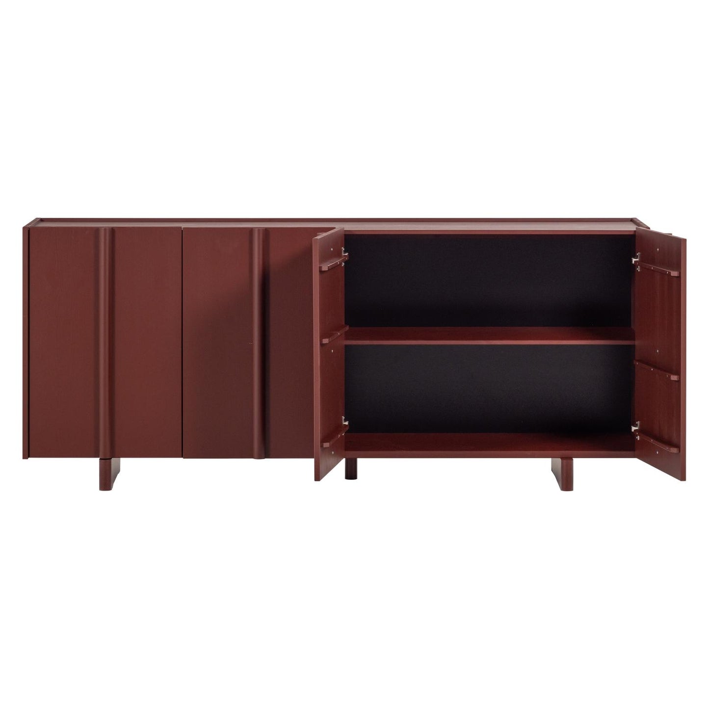 WOOOD Basu dressoir Bordeauxrood
