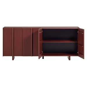 WOOOD Basu dressoir Bordeauxrood